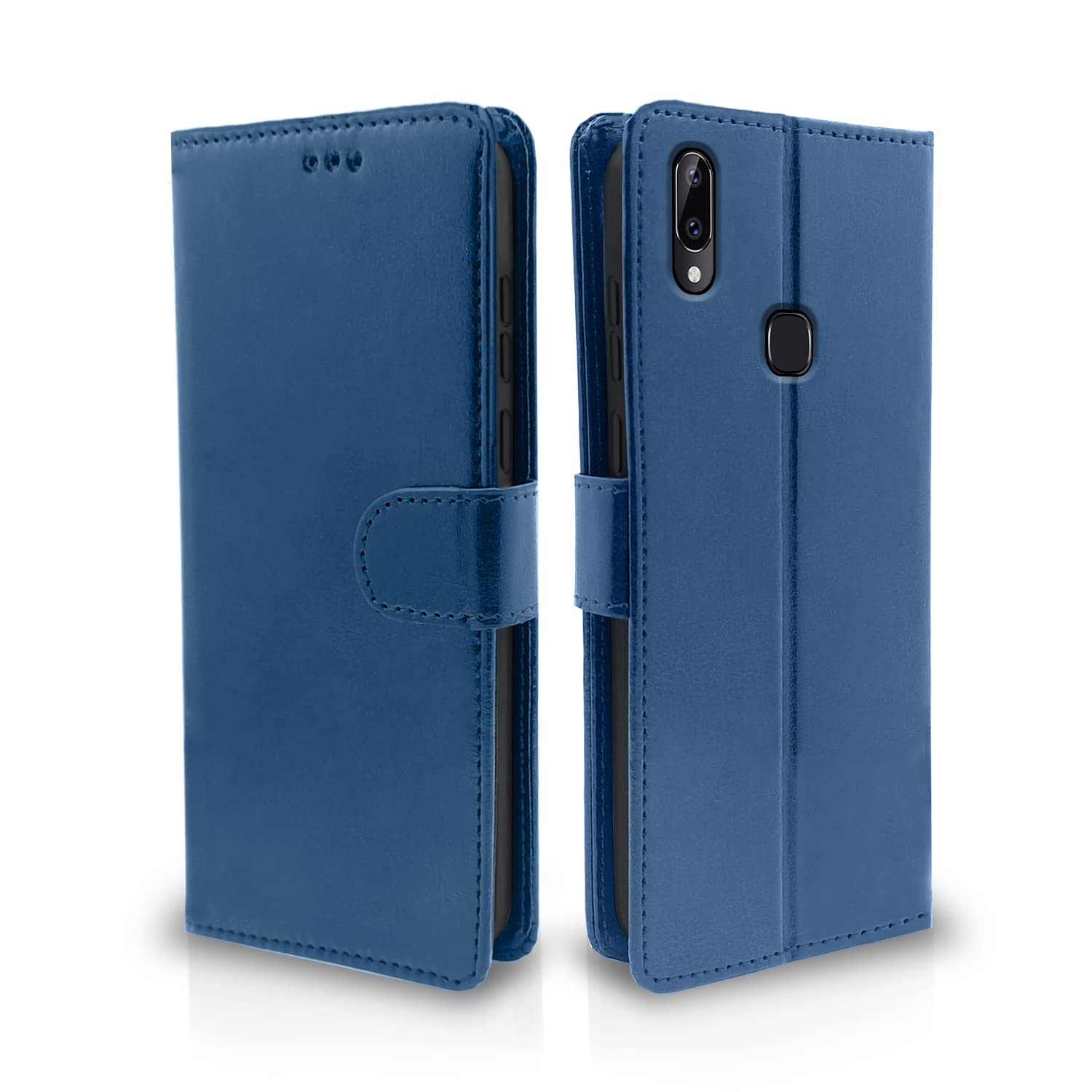 Pikkme Vivo Y83 Pro blue wallet flip cover