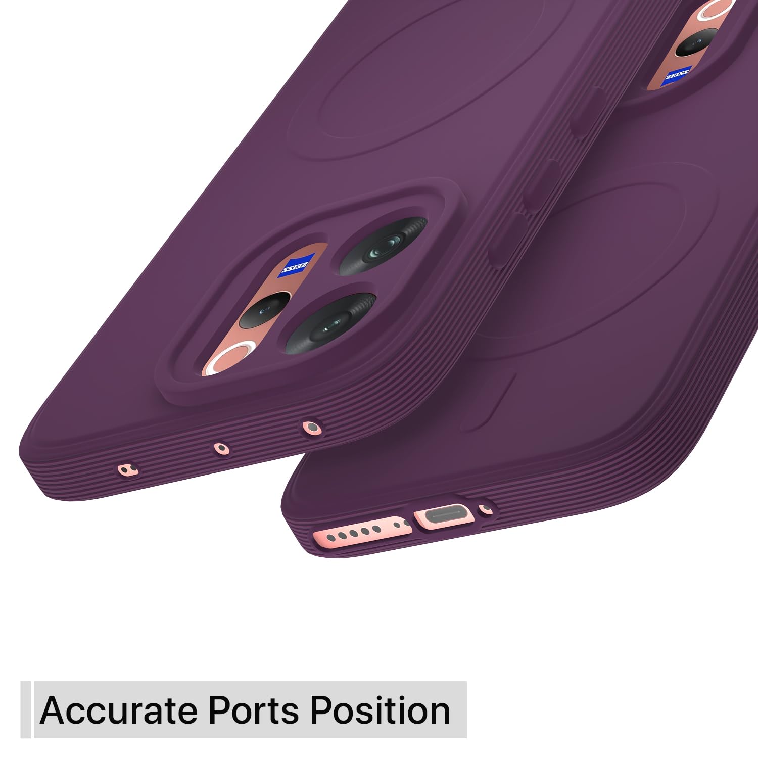 Purple back cover for Vivo V70 5G – Pikkme – photo 4