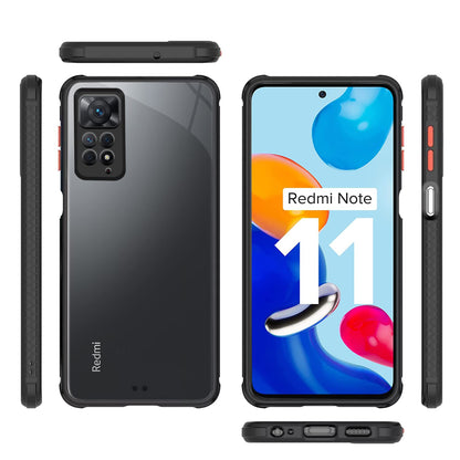 Pikkme Redmi Note 11/Note 11s Clear black phone cover – photo 7