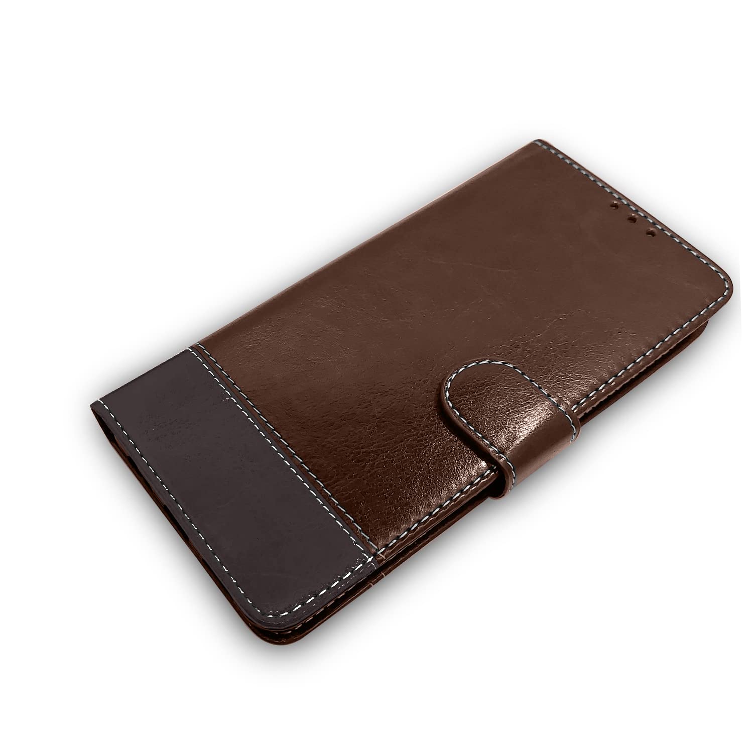 Pikkme Samsung M04/F04/A04e Magnetic brown & coffee flip cover – photo 7
