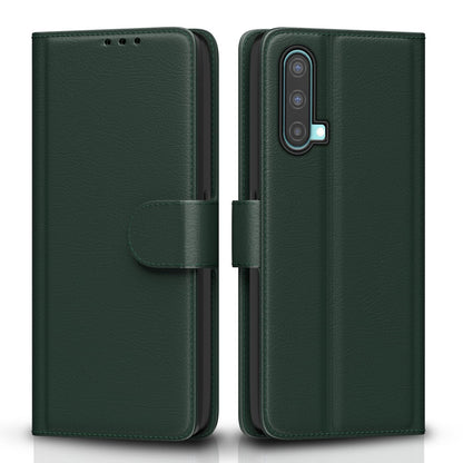 Pikkme OnePlus Nord CE 5G green wallet flip cover