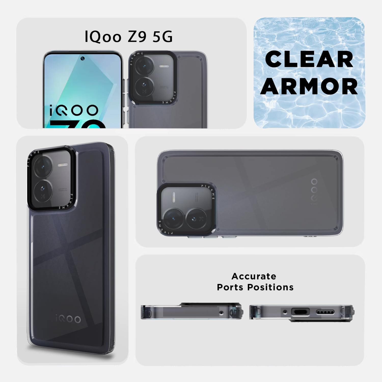 iQOO Z9 5G mobile back cover in transparent by Pikkme – photo 6