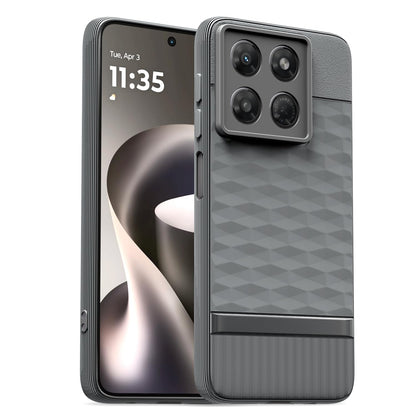 Moto G37 5G mobile back cover in grey by Pikkme