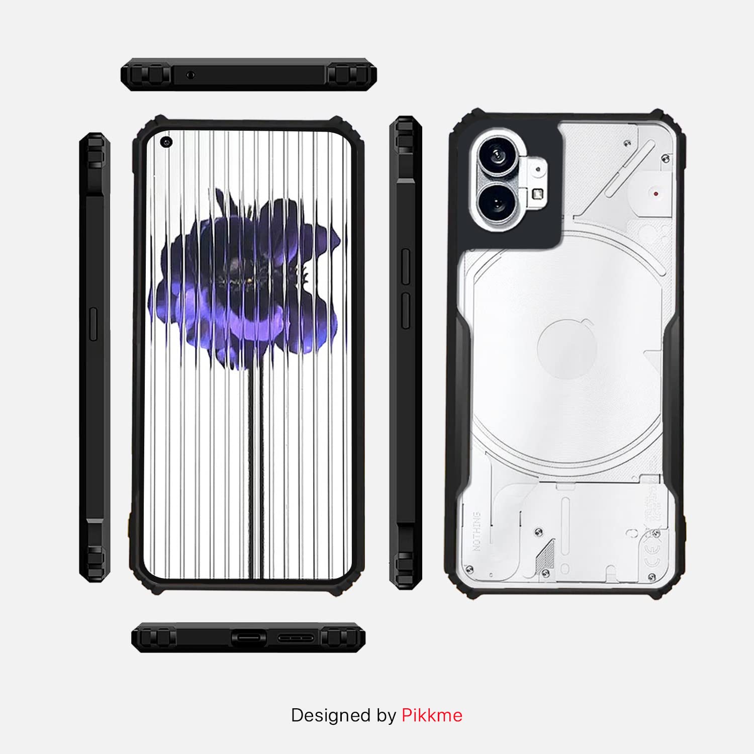 Pikkme Nothing Phone 1 black phone cover – photo 3