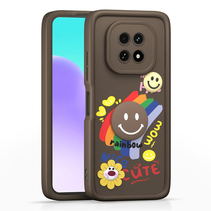 Pikkme Realme C63 5G Soft Silicone brown mobile back cover