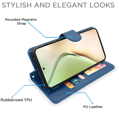 Pikkme Vivo Y200 5G Wallet blue mobile flip cover – photo 3