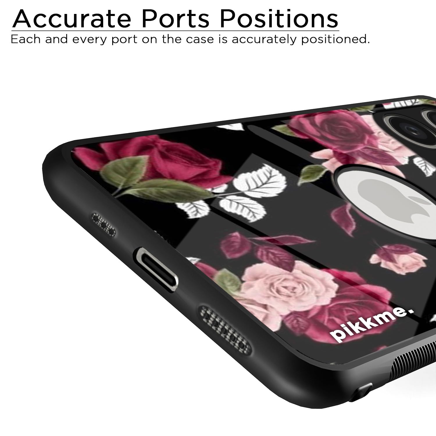 Pikkme Flower mobile back cover for iPhone 15 Pro – photo 6