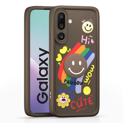 Pikkme brown Soft Silicone mobile back cover for Samsung M56 5G
