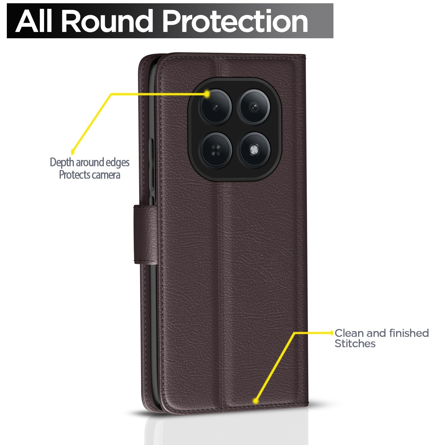 Coffee mobile flip cover for Redmi Note 15 5G – Pikkme – photo 4