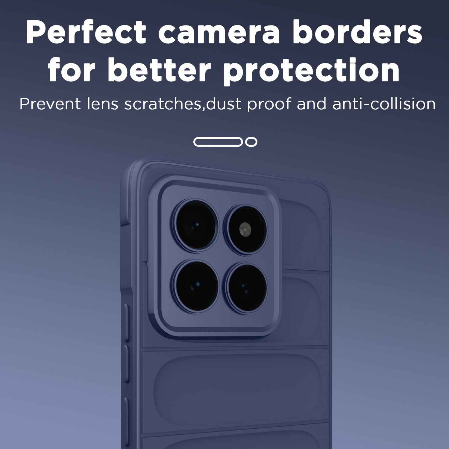 Pikkme Xiaomi 14 Pro 5G ZigZag Back Cover (Blue)