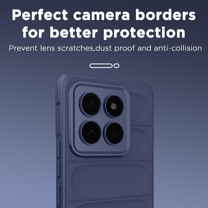 Pikkme Xiaomi 14 Pro 5G ZigZag Back Cover (Blue)