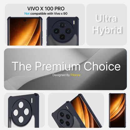 Vivo X100 Pro 5G mobile cover in blue by Pikkme – photo 3