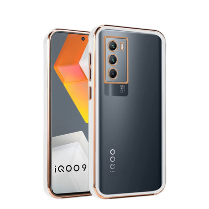White mobile back cover for iQOO 9 SE 5G – Pikkme