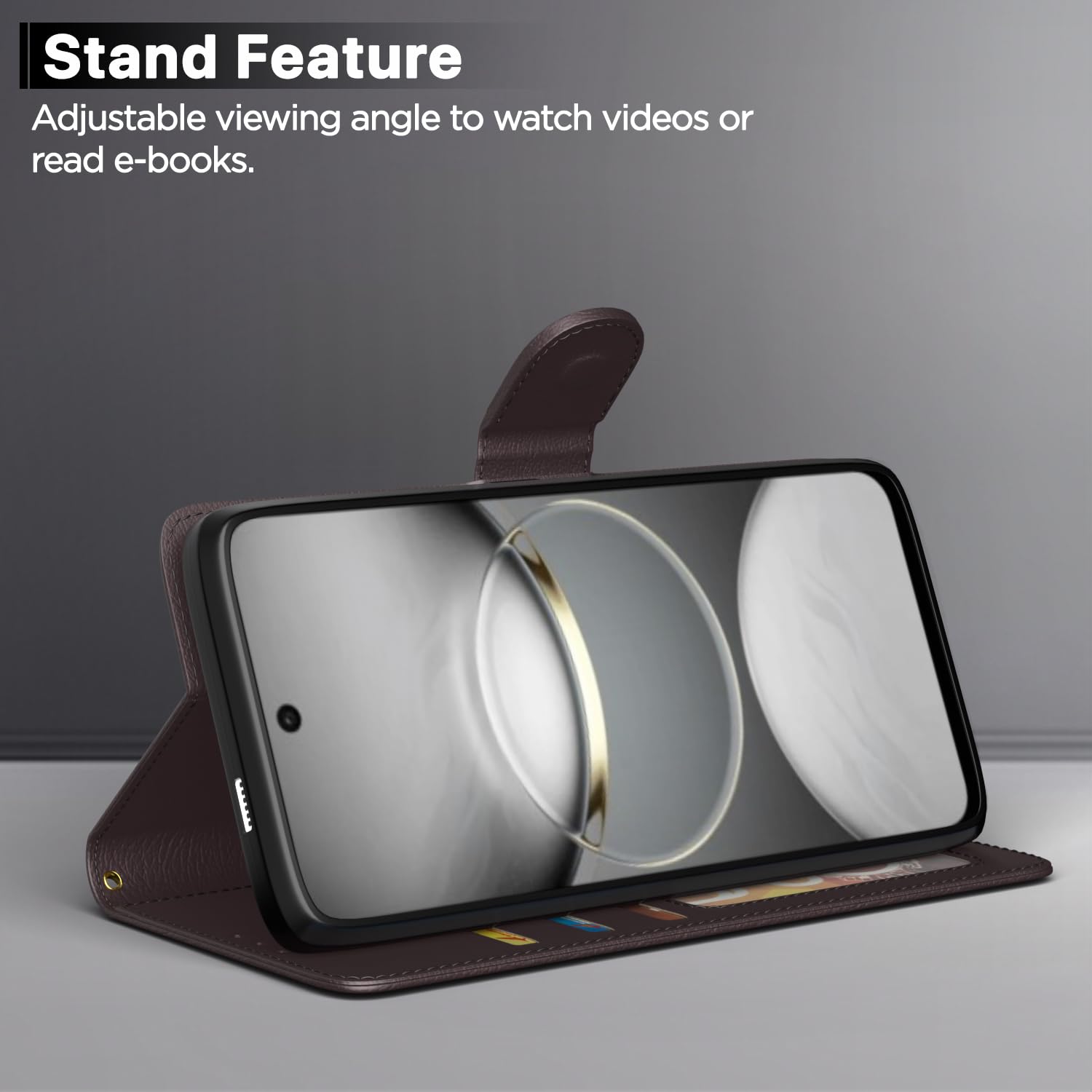 Coffee Wallet wallet flip cover for Tecno Spark 30C 5G – Pikkme – photo 3