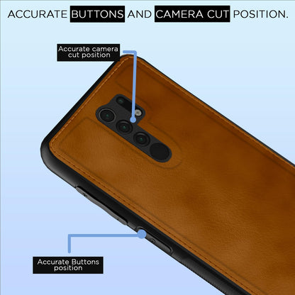 Redmi 9 Prime/Poco M2 phone cover in brown by Pikkme – photo 6