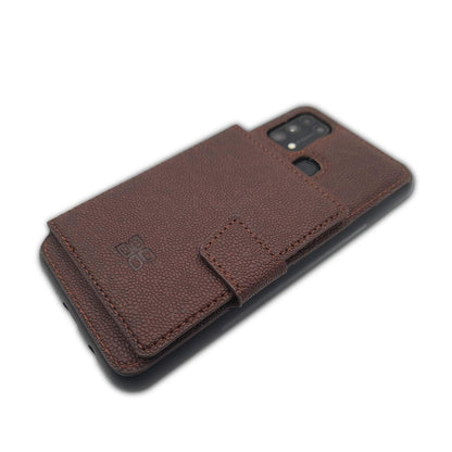 Samsung M31 mobile back cover in dark brown by Pikkme – photo 4
