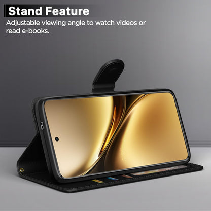 Pikkme black mobile flip cover for Vivo X200 Pro 5G – photo 3