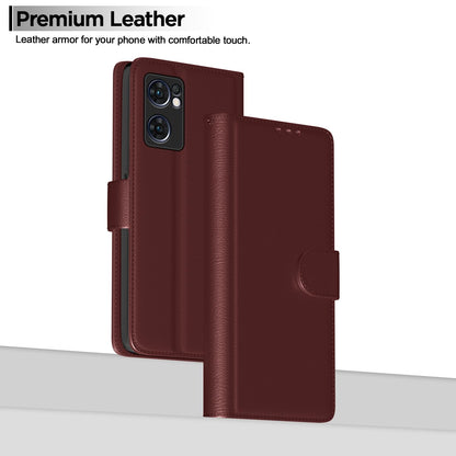 Pikkme brown Wallet wallet flip cover for Oppo Reno 7 5G – photo 2