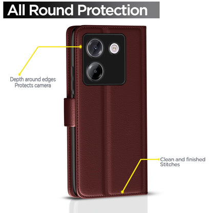 Pikkme brown flip case for POCO M7 Pro 5G – photo 4