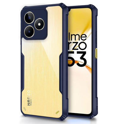Blue back cover for Realme Narzo N53 – Pikkme