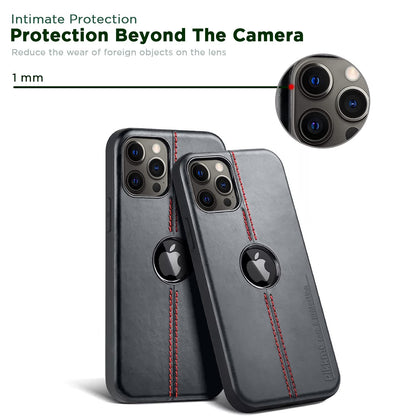 Pikkme black Leather back cover for iPhone 12 Pro Max – photo 6