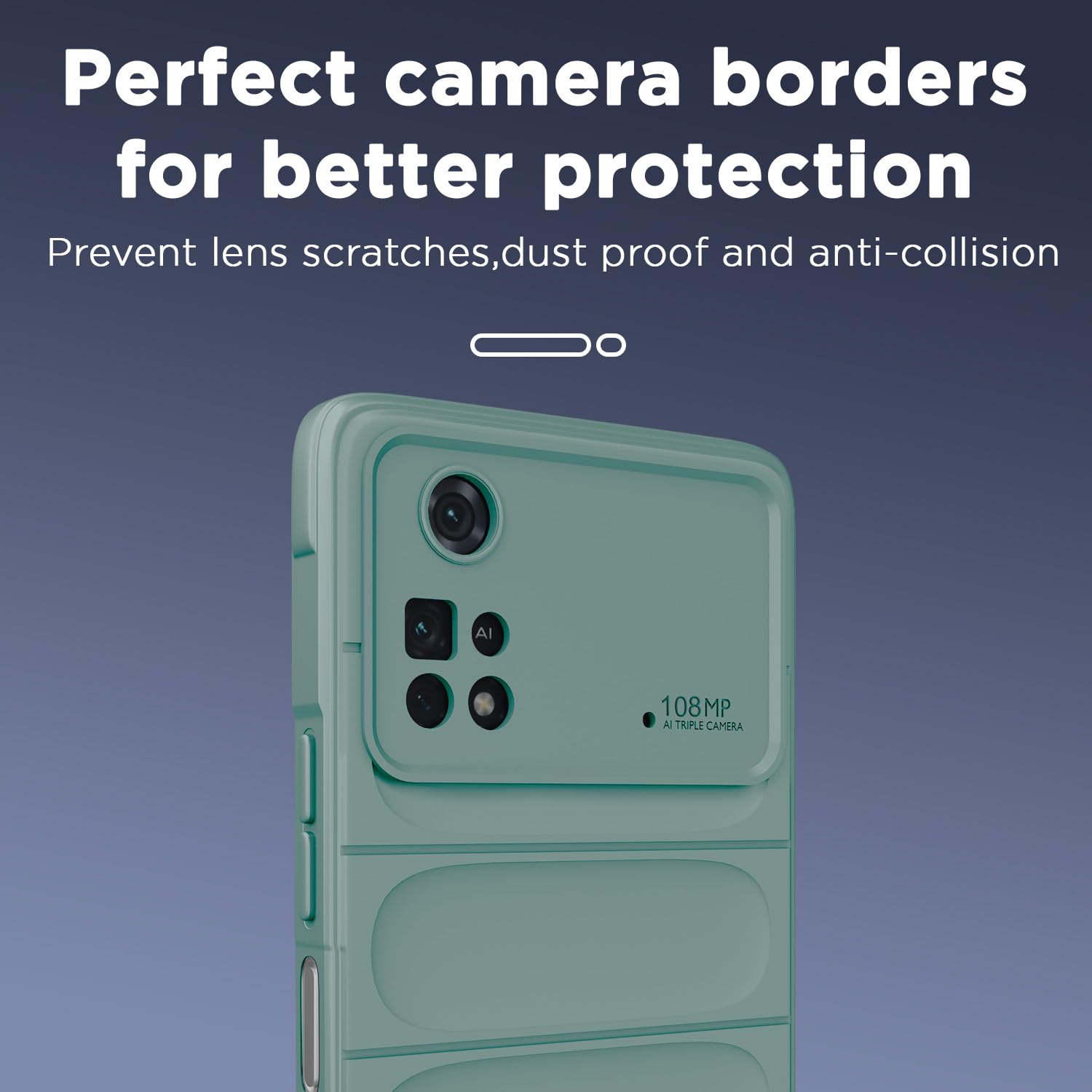 Pikkme Poco X4 Pro 5G Liquid Silicone green mobile back cover – photo 7