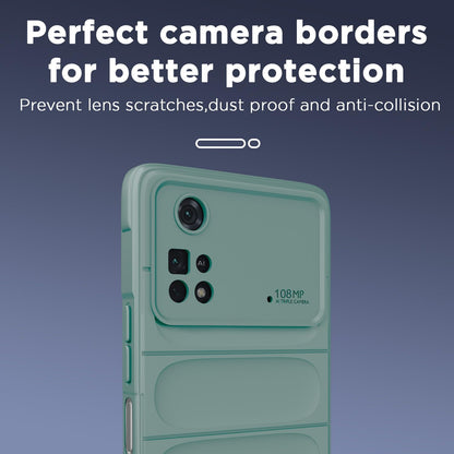 Pikkme Poco X4 Pro 5G Liquid Silicone green mobile back cover – photo 7