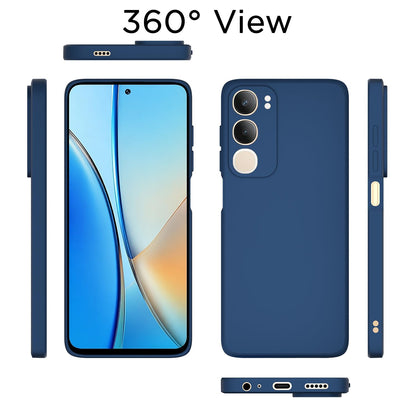 Pikkme Vivo Y19s/Y29 5G Matte blue mobile back cover – photo 4