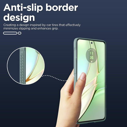 Pikkme green Liquid Silicone mobile cover for Moto Edge 40 – photo 3