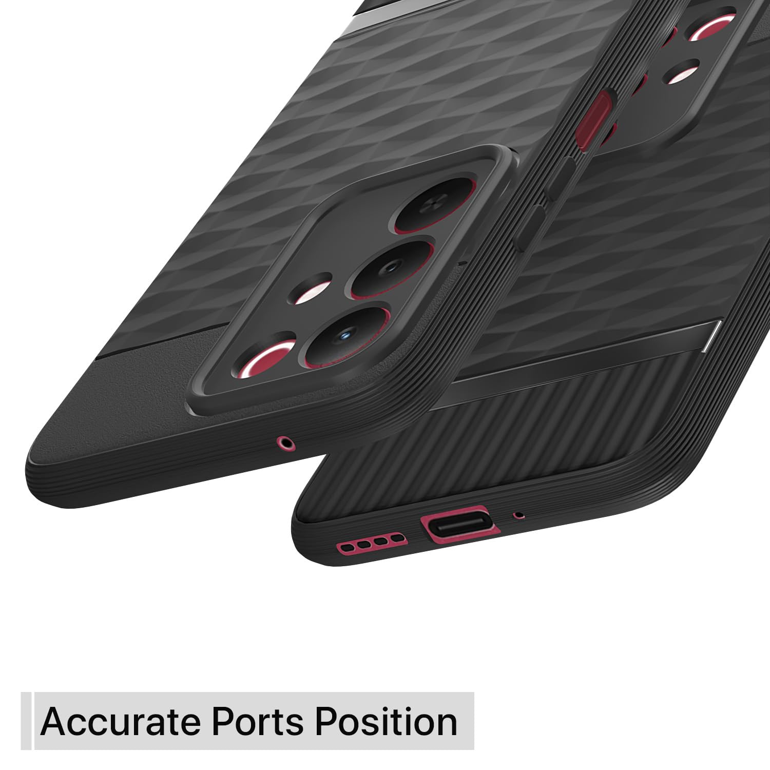 Pikkme black mobile cover for Realme Narzo 90X/C85/15X 5G – photo 4