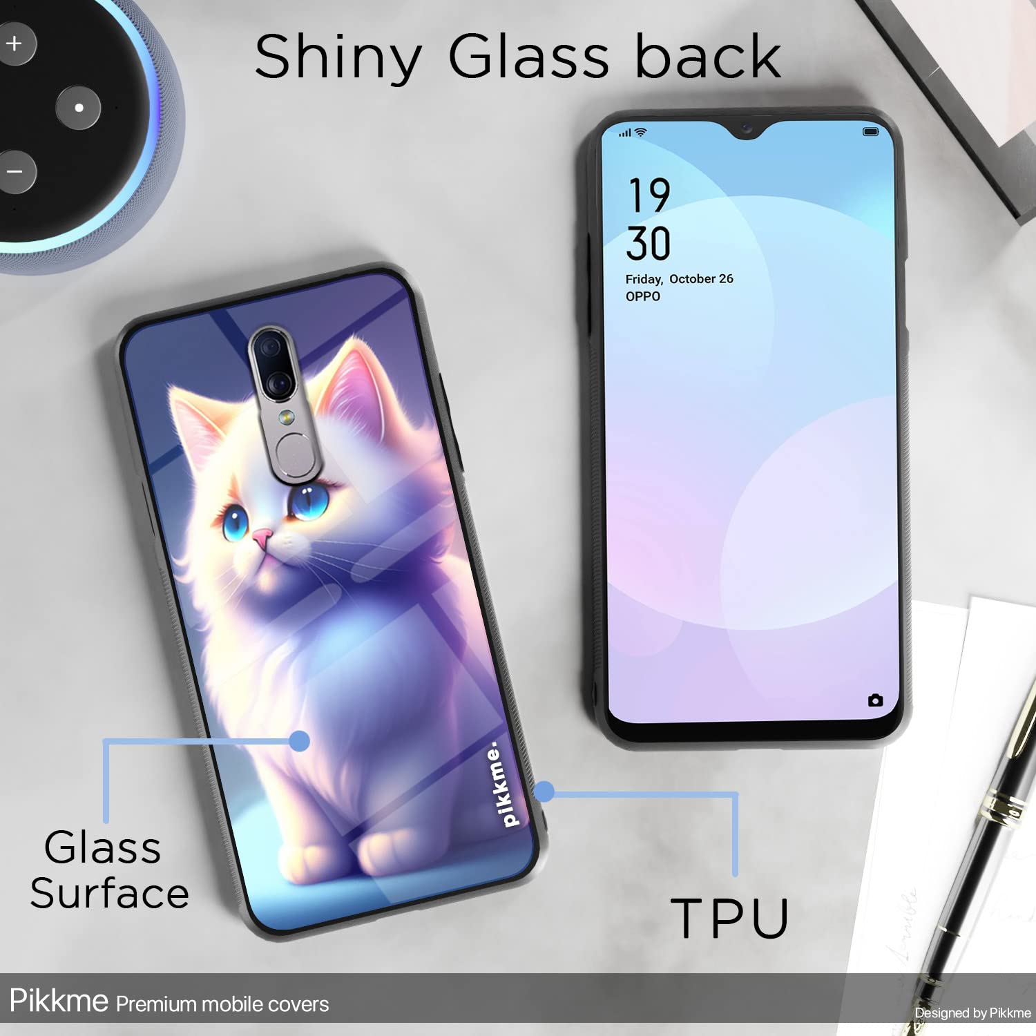 Pikkme Cat mobile cover for Oppo F11 – photo 3