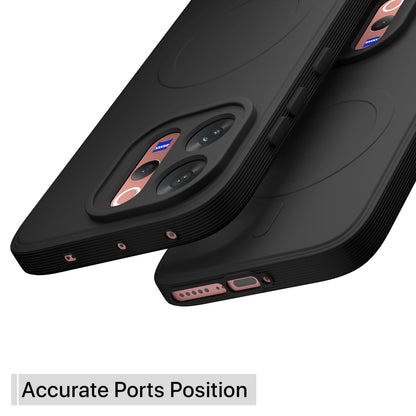Vivo V70 5G MagSafe mobile back cover in black by Pikkme – photo 4