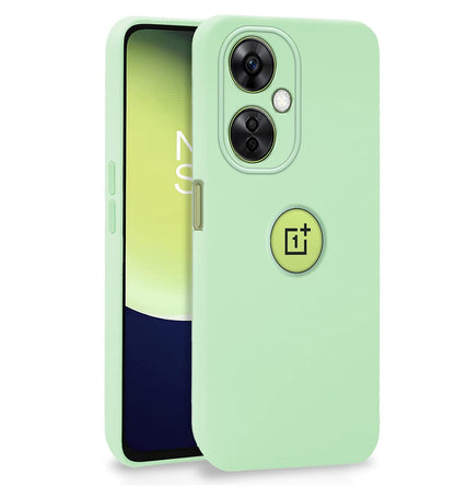 Pikkme OnePlus Nord CE 3 Lite 5G Back Cover Super Soft Silicone Bumper Case (Mint Green)