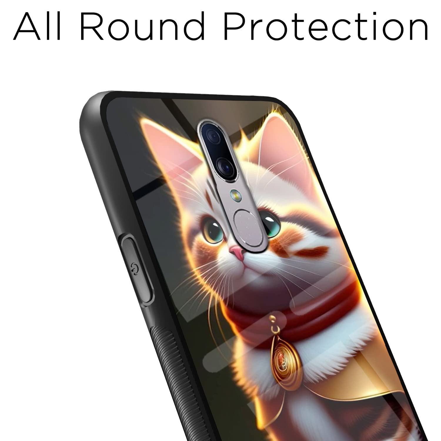 Oppo F11 Cat phone cover by Pikkme – photo 7