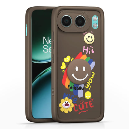 OnePlus Nord 4 5G Soft Silicone back cover in brown by Pikkme