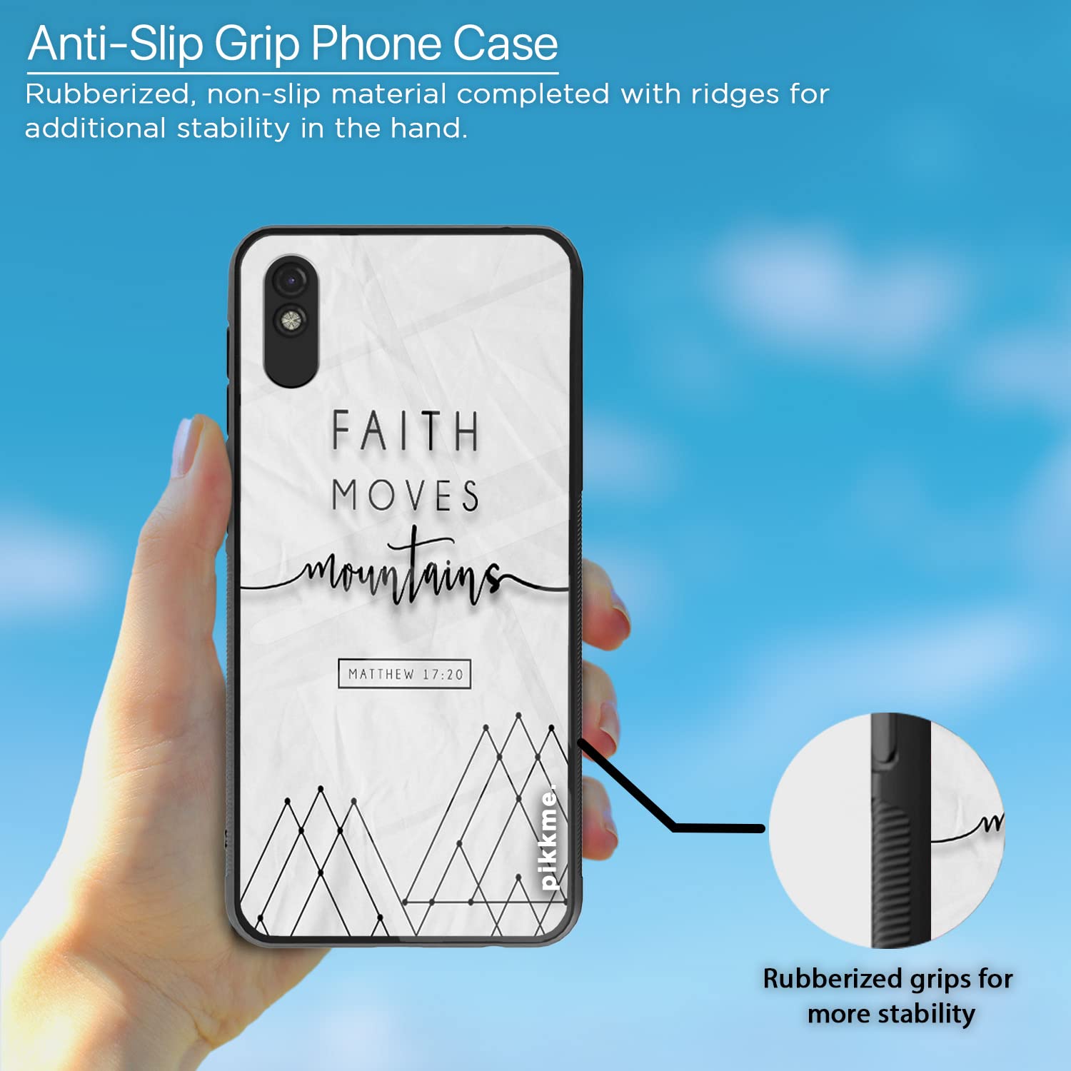 Pikkme Redmi 9A/9i/9A Sport Hybrid mobile back cover – photo 5