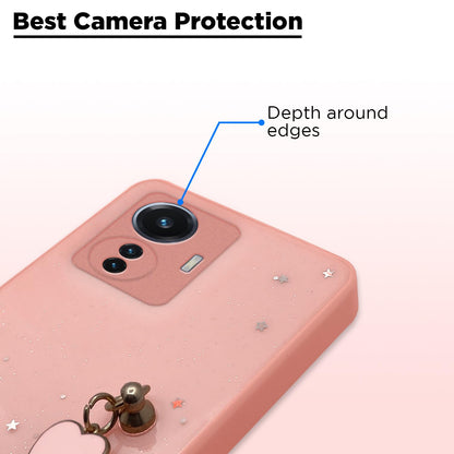 Pikkme pink back cover for iQOO Z6 44W/Vivo T1 44W – photo 2