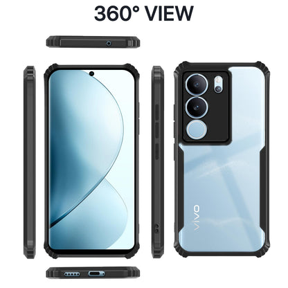 Black Clear back cover for Vivo V29/V29 Pro 5G – Pikkme – photo 2