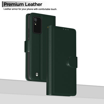 Realme Narzo 50i flip cover in green by Pikkme – photo 2