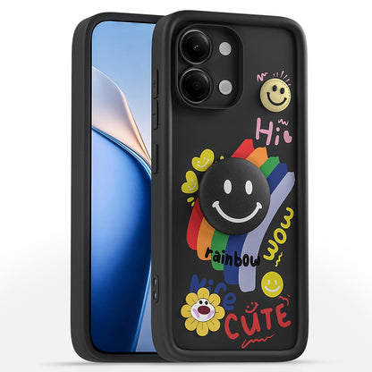Vivo Y11/T5 Lite 5G mobile back cover in black by Pikkme