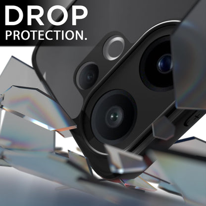 Pikkme Vivo X200 Pro 5G Eagle 2 Mag-Safe Shockproof Hard Transparent Back Cover (Black)
