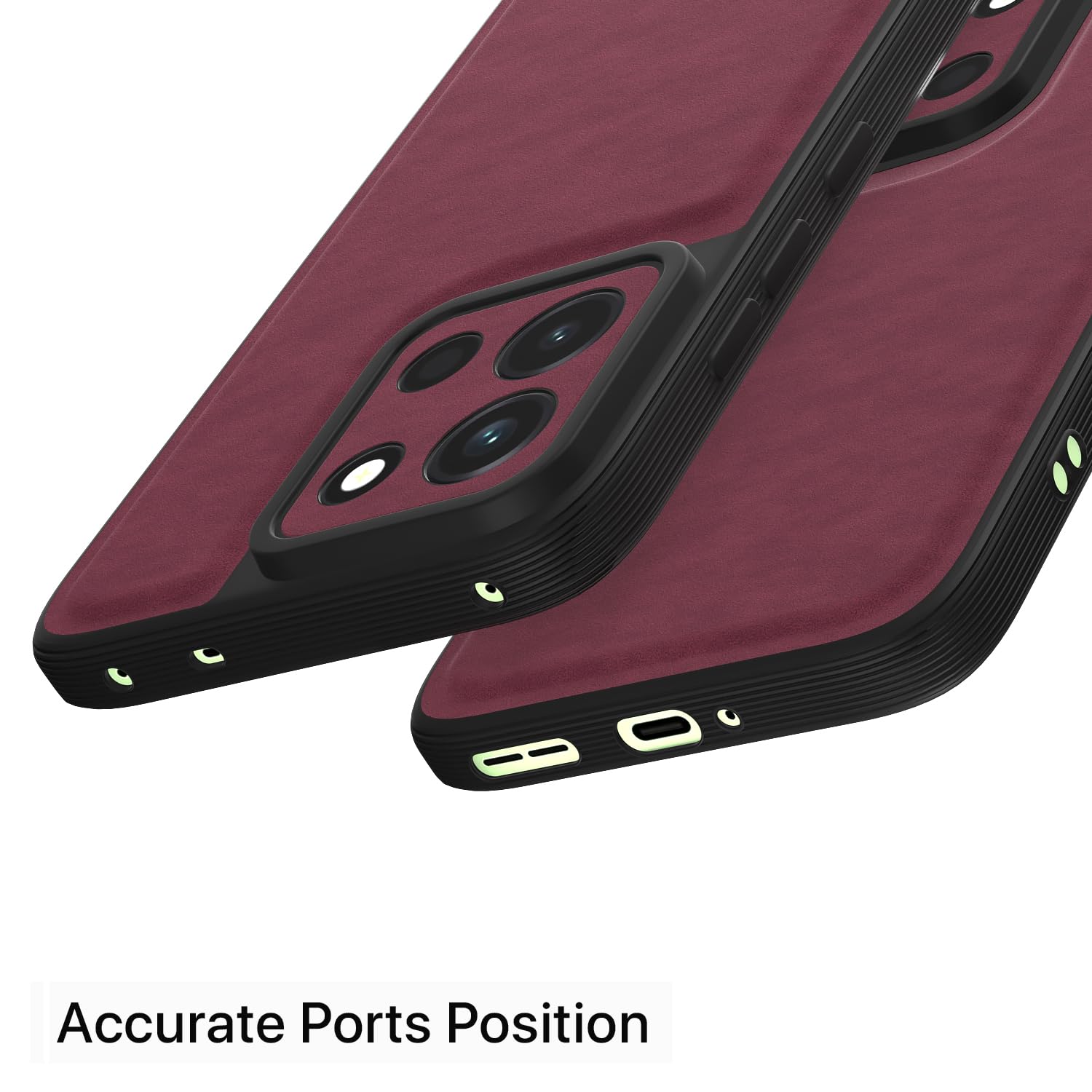 Pikkme purple Leather phone cover for OnePlus Nord 6 5G – photo 4