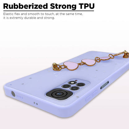 Pikkme Redmi Note 11/Note 11S Chain purple mobile back cover – photo 5