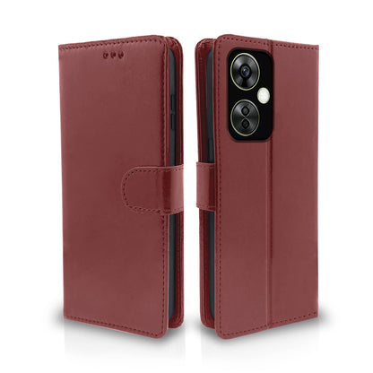 Pikkme OnePlus Nord Ce 3 Lite 5G Vintage Flip Cover | Brown