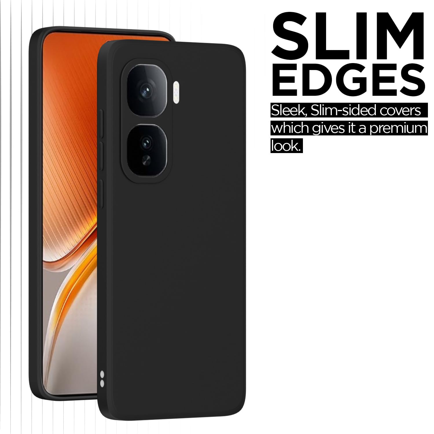 Pikkme iQOO Neo 10 5G Matte black back cover – photo 6