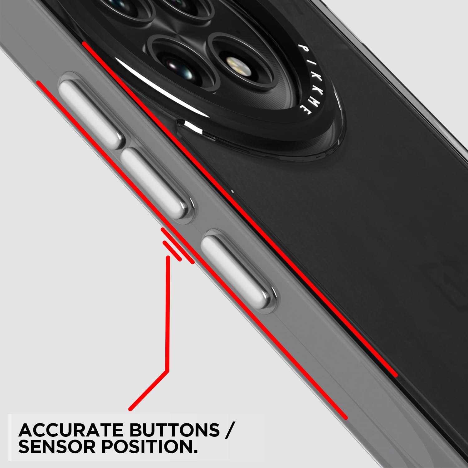 Pikkme OnePlus 13 5G Hybrid transparent mobile back cover – photo 4