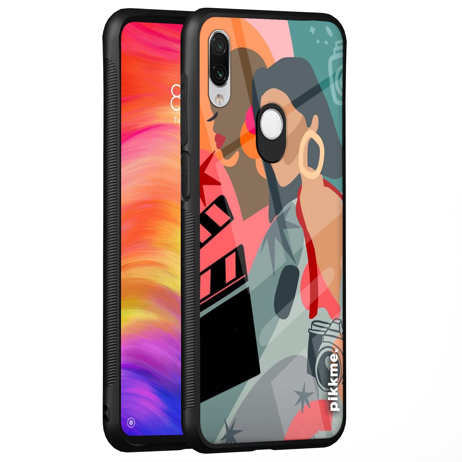 Pikkme Hybrid mobile back cover for Redmi Note 7/Note 7 Pro/Note 7s