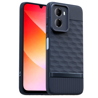 Blue Silicone phone cover for Redmi 15A 5G – Pikkme