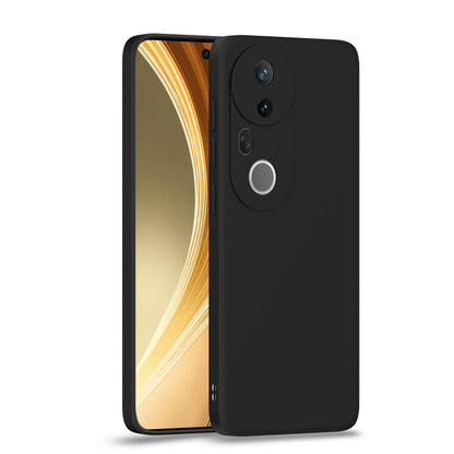 Pikkme black Matte mobile back cover for Vivo T4 Ultra 5G