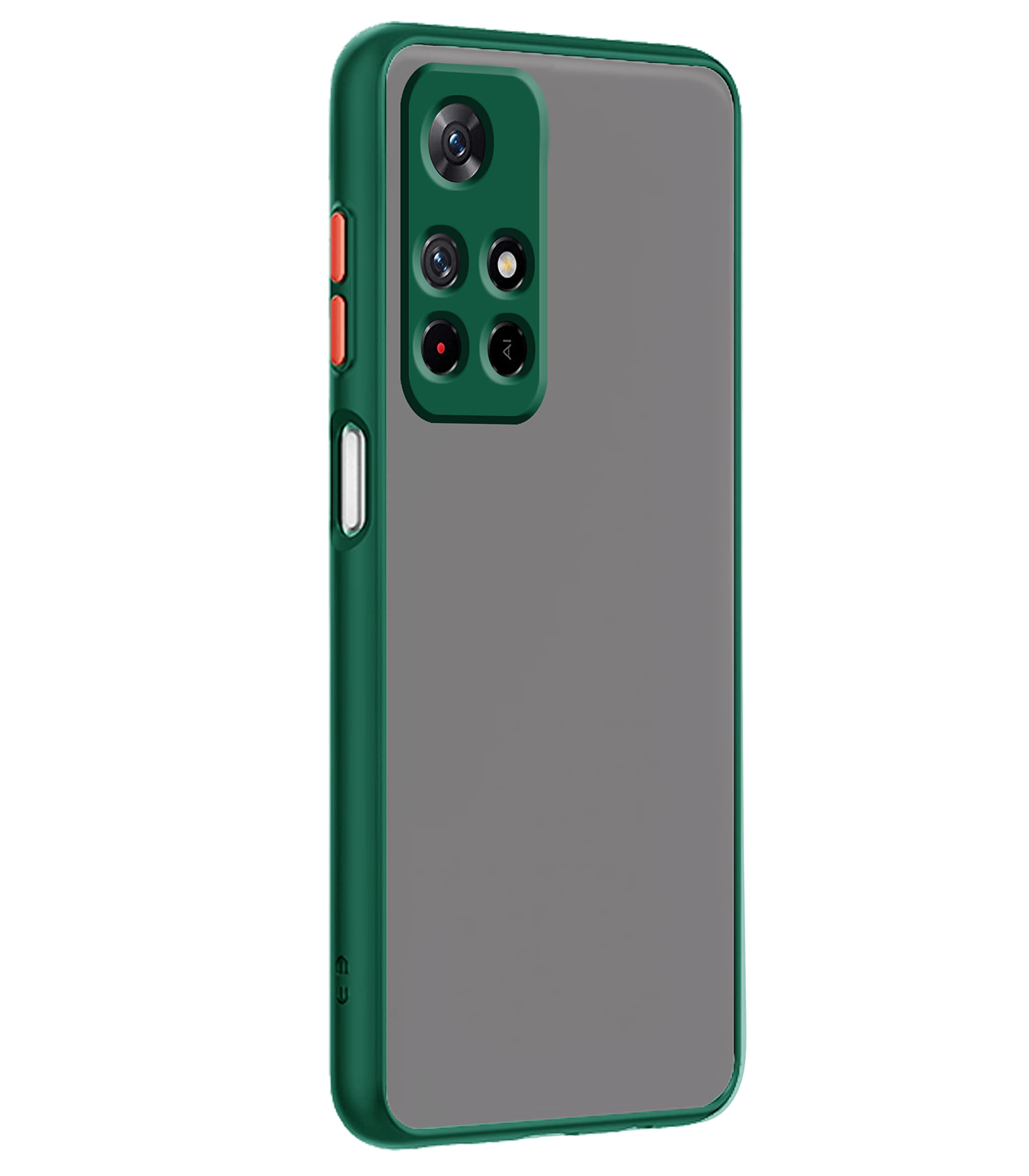 Green Hybrid mobile back cover for Redmi Note 11T 5G – Pikkme – photo 6